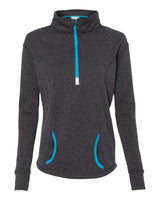 J. America Women's Cosmic Fleece 1/4 Zip 8617