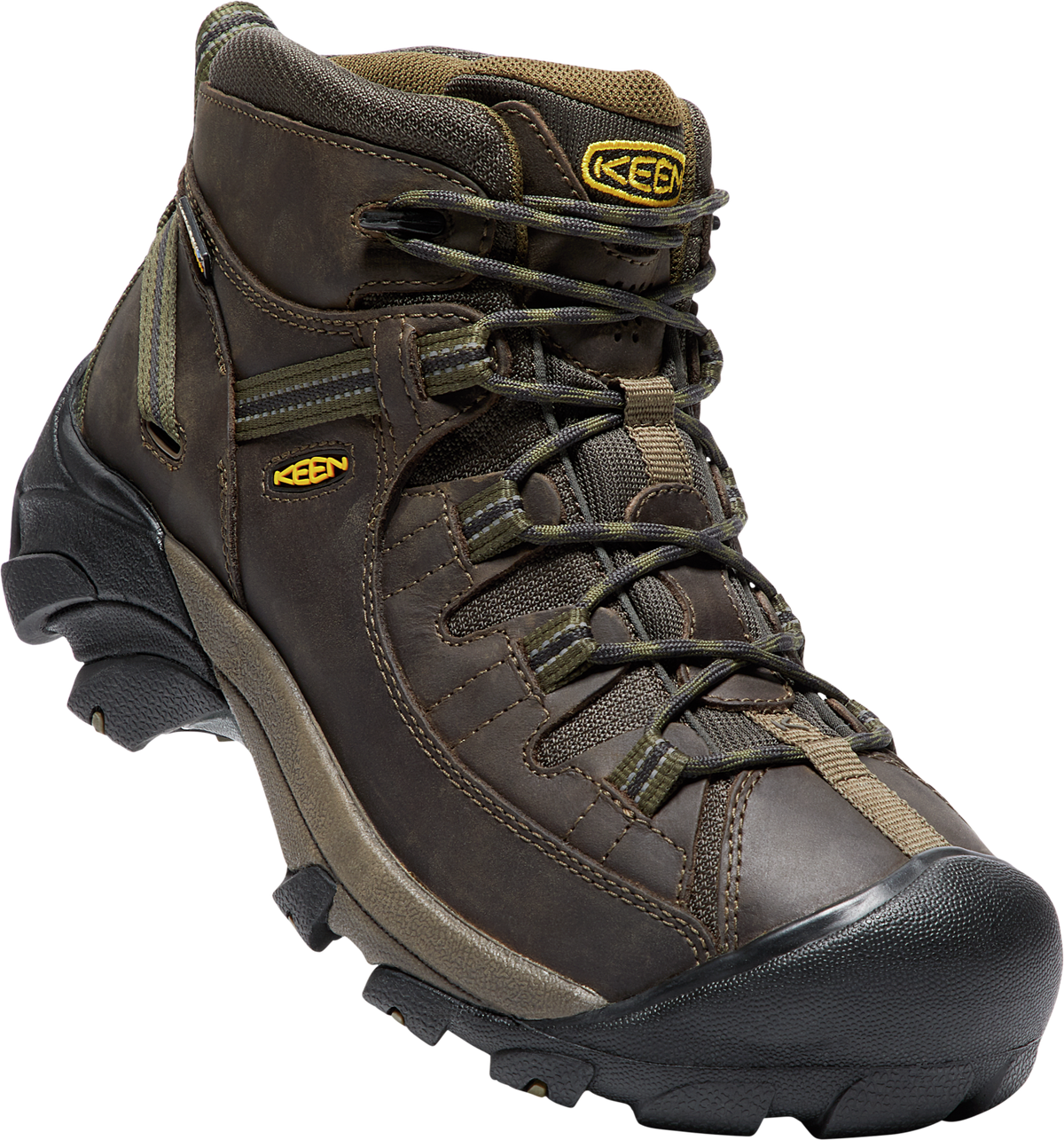 KEEN Men's Targhee II Mid Waterproof Hiking Boots-2