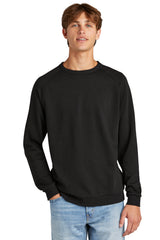District Men's   Perfect Tri   Fleece Crewneck Sweatshirt DT1304