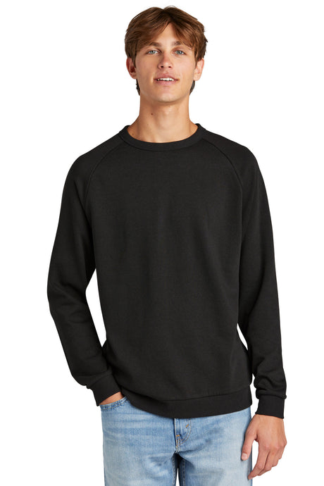 District Men's   Perfect Tri   Fleece Crewneck Sweatshirt DT1304