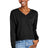 District Women's   Perfect Tri   Fleece V-Neck Sweatshirt DT1312