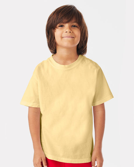 ComfortWash by Hanes Garment-Dyed Youth T-Shirt T-Shirts - Premium Crewneck