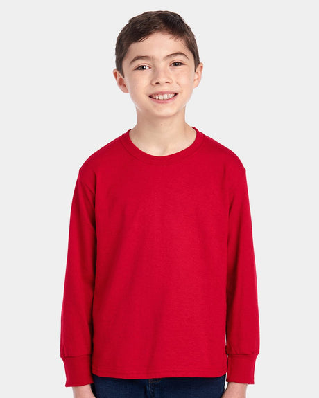 Jerzees Dri-Power Youth Long Sleeve 50/50 T-Shirt JERZEES