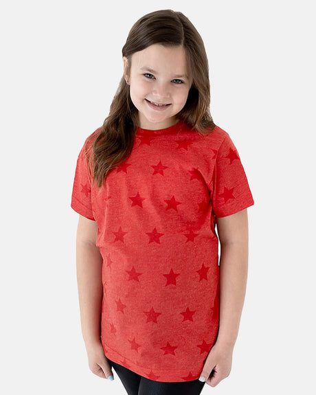 Code Five Youth Star Print Tee Code Five