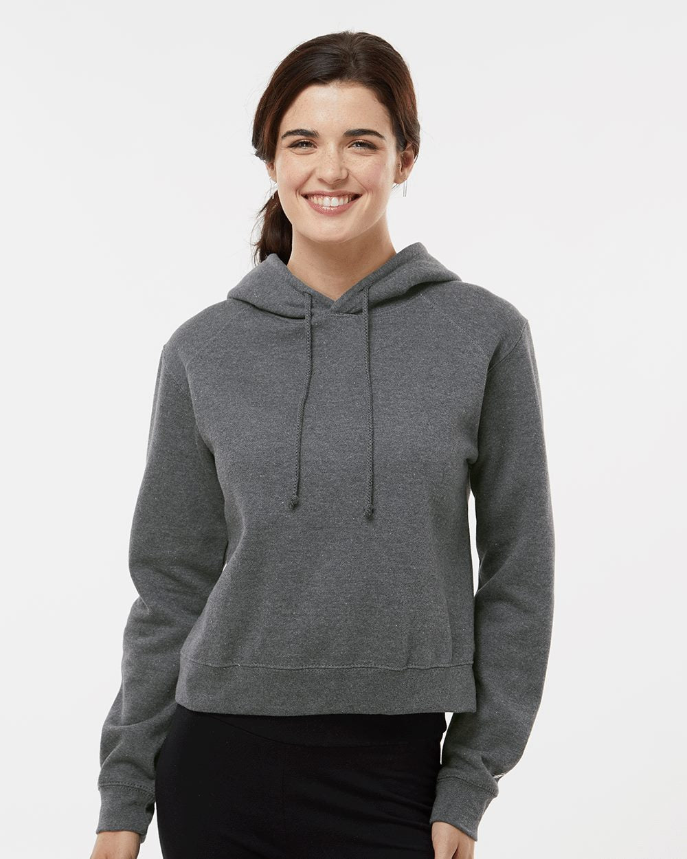 Badger Women's Crop Hooded Sweatshirt Badger