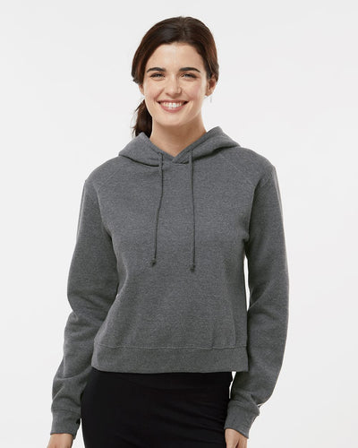 Badger Women's Crop Hooded Sweatshirt
