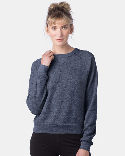 Alternative Women's Eco-Teddy Baby Champ Crewneck Sweatshirt