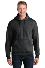 Jerzees Men's SUPER SWEATS NuBlend - Pullover Hooded Sweatshirt. 4997M Jerzees