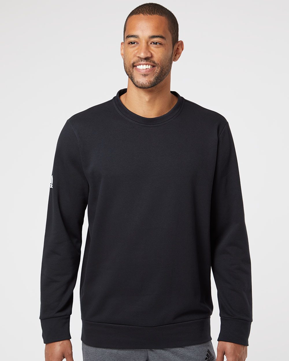 Adidas Men's Fleece Crewneck Sweatshirt