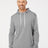 adidas Men's Textured Mixed Media Hooded Sweatshirt