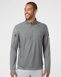 adidas Men's Performance Textured Quarter-Zip Pullover