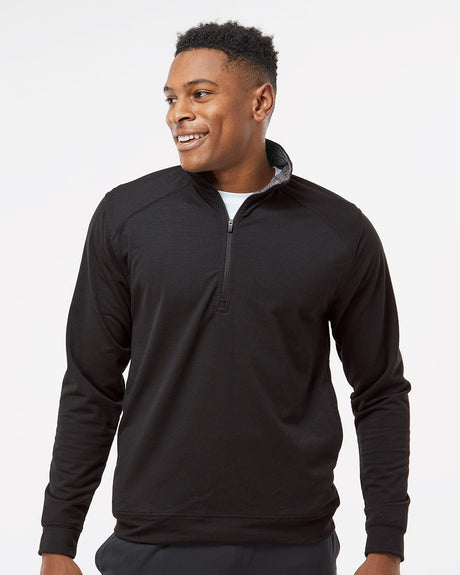 J. America Men's Omega Stretch Quarter-Zip Pullover