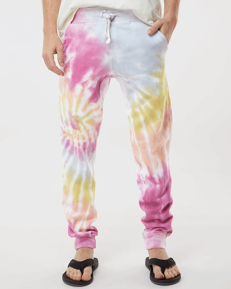 Colortone Tie-Dyed Joggers Colortone