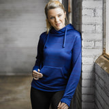 J. America Women's Odyssey Poly Hoodie 8662