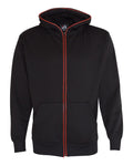 J. America Men's Glow Full Zip Hoodie 8668 Mens Apparel Sweatshirts & Fleece