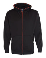 J. America Men's Glow Full Zip Hoodie 8668 Mens Apparel Sweatshirts & Fleece