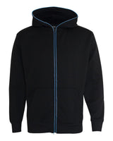 J. America Men's Glow Full Zip Hoodie 8668 Mens Apparel Sweatshirts & Fleece