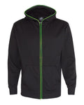 J. America Men's Glow Full Zip Hoodie 8668 Mens Apparel Sweatshirts & Fleece