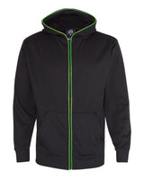J. America Men's Glow Full Zip Hoodie 8668 Mens Apparel Sweatshirts & Fleece