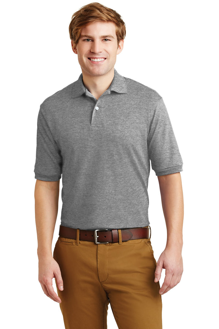 Jerzees Men's - SpotShield 5.4-Ounce Jersey Knit Sport Shirt. 437M JERZEES