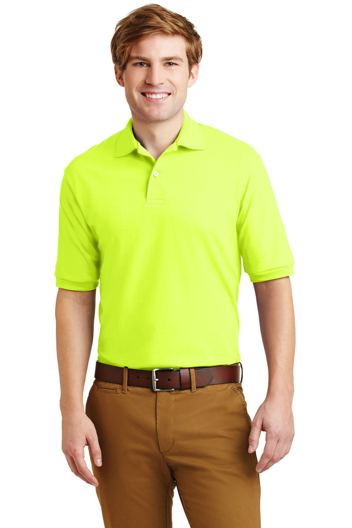 Jerzees Men's - SpotShield 5.4-Ounce Jersey Knit Sport Shirt. 437M JERZEES