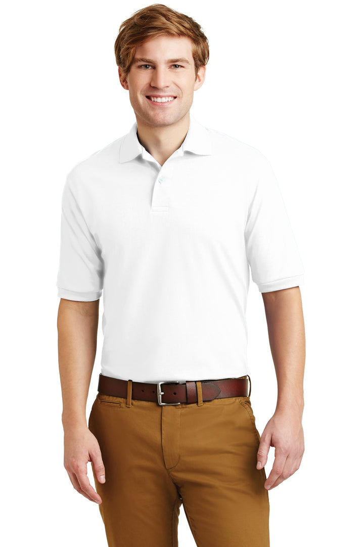 Jerzees Men's - SpotShield 5.4-Ounce Jersey Knit Sport Shirt. 437M JERZEES