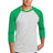 Next Level Unisex Tri-Blend 3/4-Sleeve Raglan Tee. Next Level Apparel