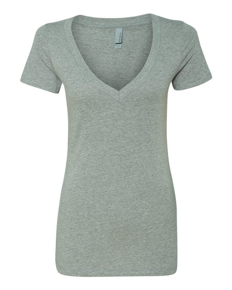 Next Level Women’s CVC Deep V-Neck T-Shirt