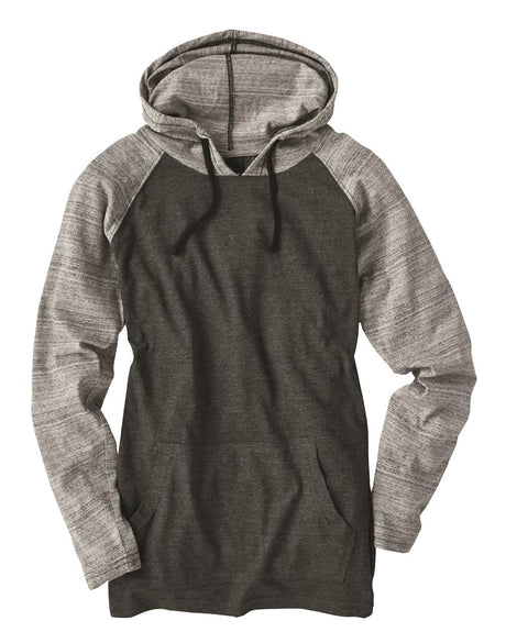 Burnside Men's Yarn-Dyed Hooded Raglan T-Shirt Burnside