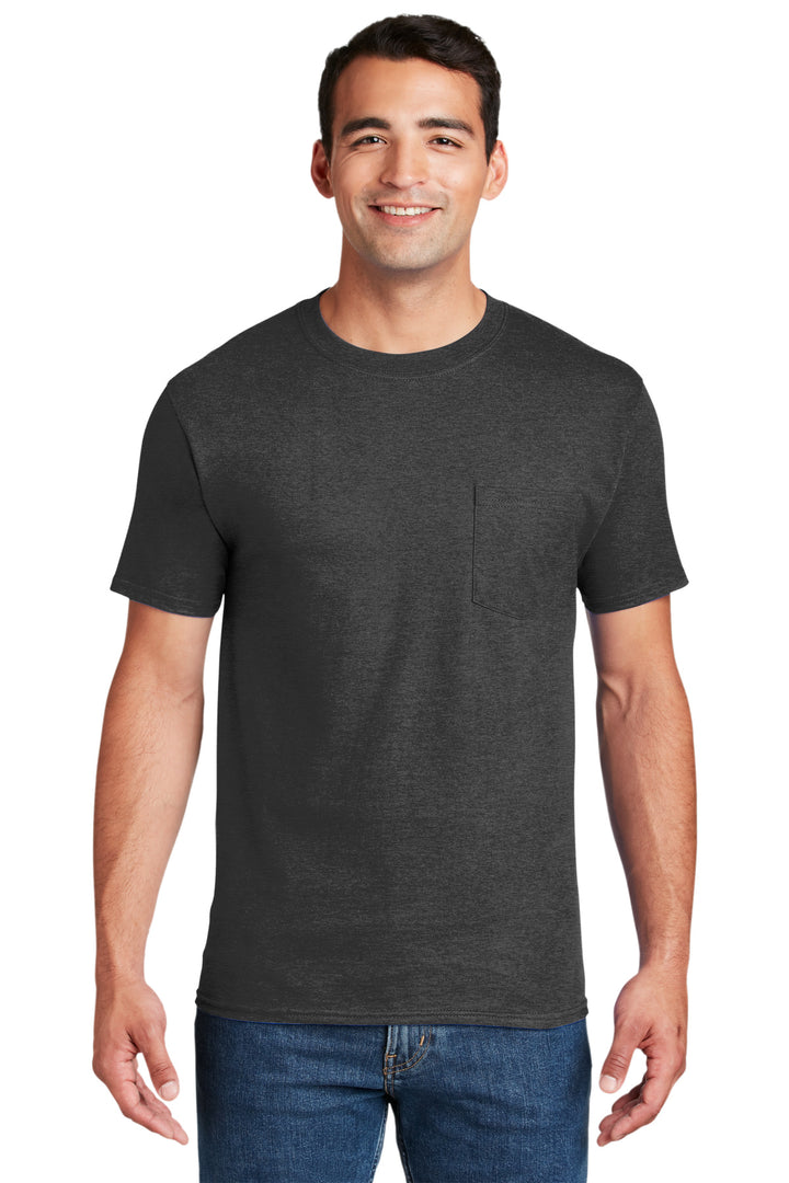 Hanes Men's Beefy 100% Cotton T-Shirt with Pocket Hanes