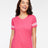 LAT Women's Football V-Neck Fine Jersey T-Shirt LAT