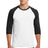 Gildan Men's Heavy Cotton 3/4-Sleeve Raglan T-Shirt. 5700 Gildan