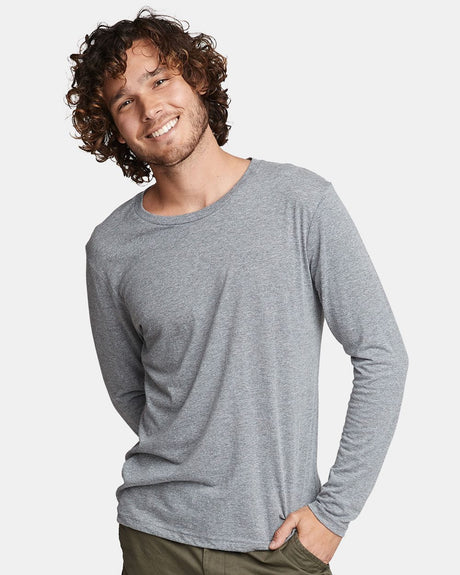 Next Level Men's Triblend Long Sleeve Crew Next Level Apparel