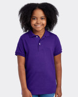 Jerzees Youth SpotShield 50/50 Polo JERZEES