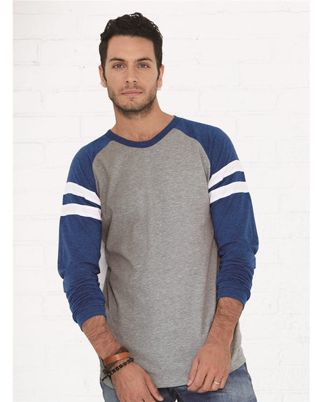 LAT Fine Jersey Mash Up Long Sleeve Tee LAT
