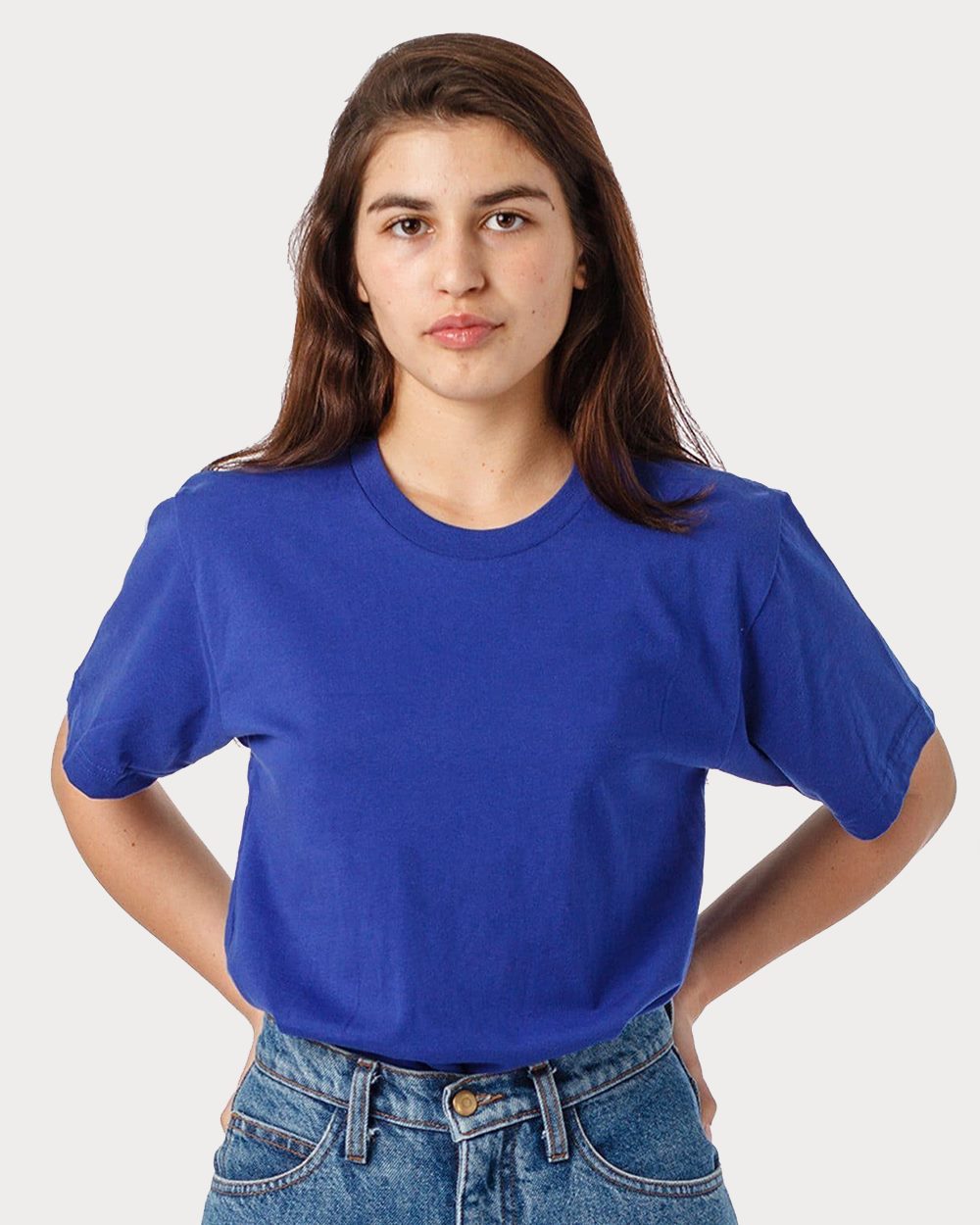 Los Angeles Apparel USA-Made Fine Jersey T-Shirt Los Angeles Apparel
