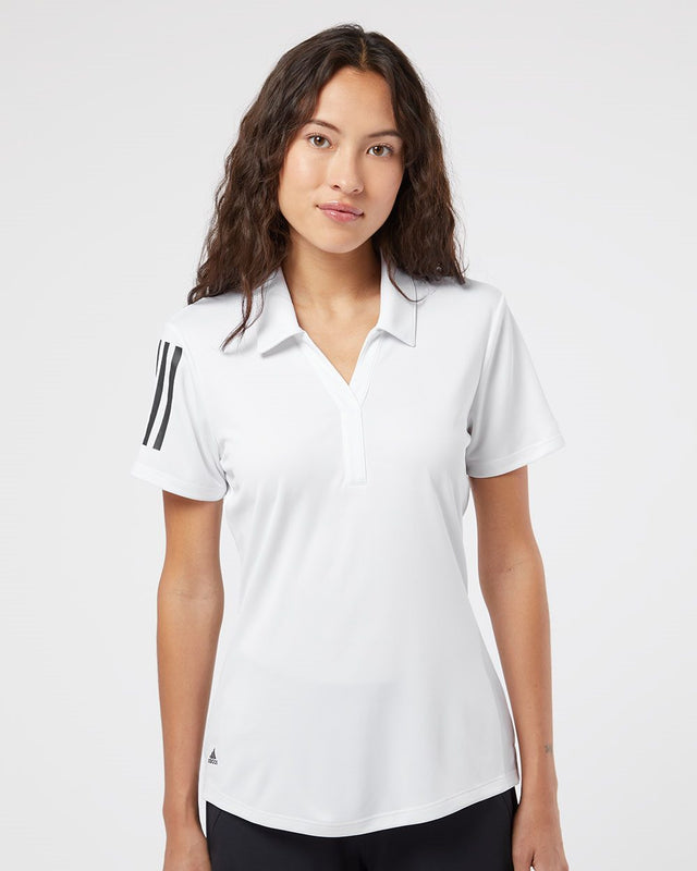 adidas Women's Floating 3-Stripes Polo