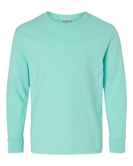 ComfortWash by Hanes Garment Dyed Youth Long Sleeve T-Shirt Hanes