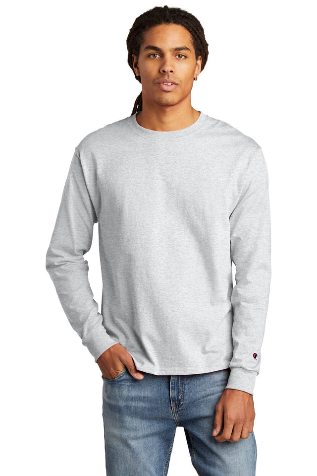 Champion Men's Heritage 5.2-Oz. Jersey Long Sleeve Tee-1