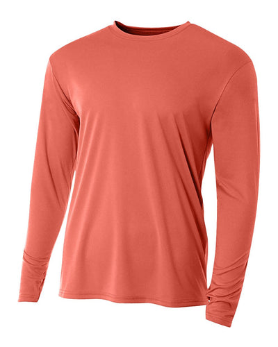 A4 Youth Cooling Performance Long Sleeve T-Shirt