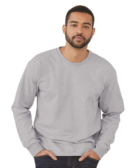 Bayside USA-Made 100% Cotton Long Sleeve T-Shirt Bayside