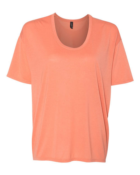 Anvil Women's Freedom Drop Shoulder T-Shirt Anvil