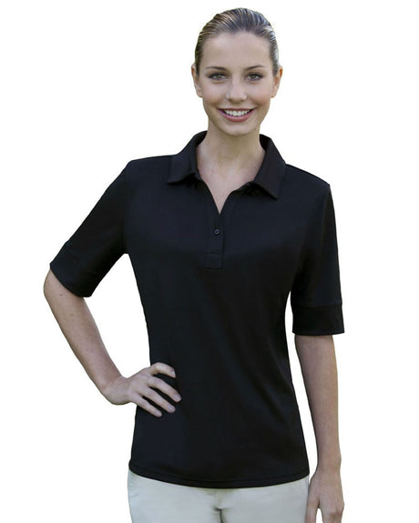 IZOD Women's Solid Jersey Polo IZOD