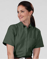 Van Heusen Women's Regular Fit Short Sleeve Oxford Van Heusen