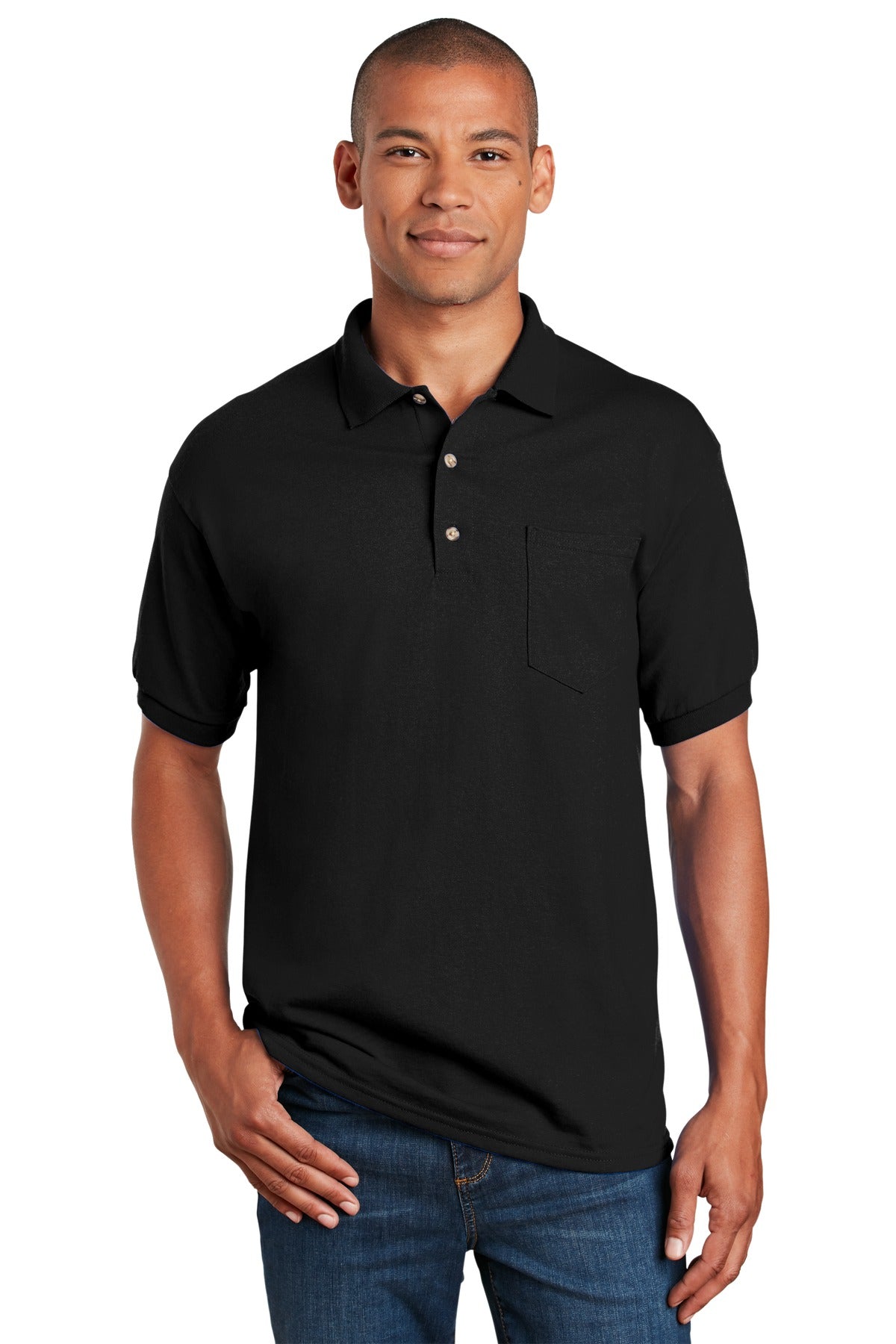 Gildan Men's DryBlend 6-Ounce Jersey Knit Sport Shirt with Pocket Gildan