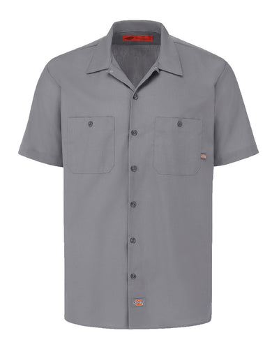Dickies Men's Industrial Short Sleeve Work Shirt