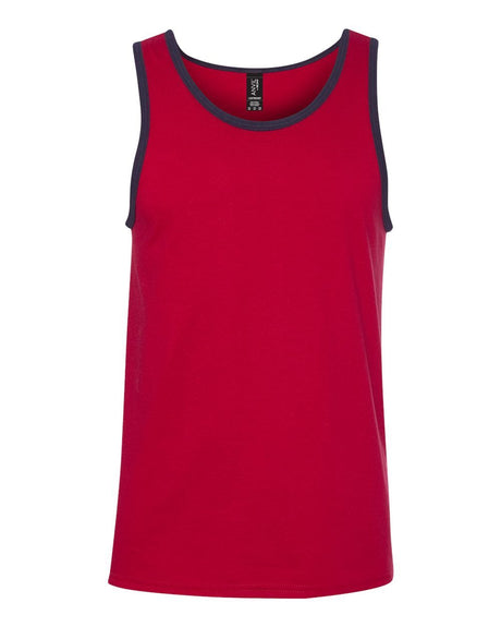 Anvil Lightweight Ringer Tank Top Anvil