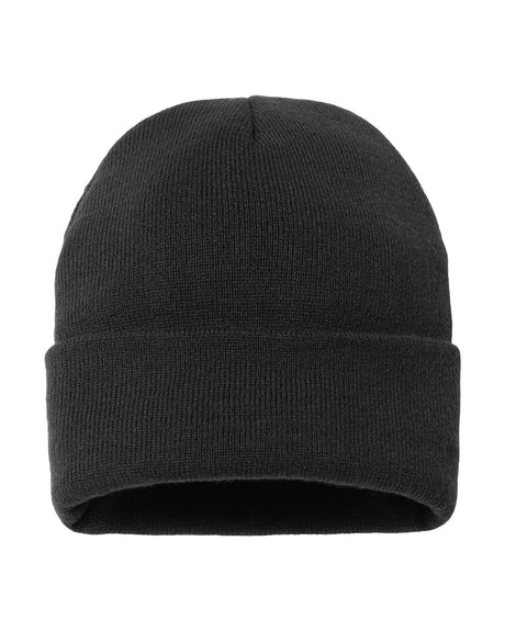 Sportsman Men's Jersey Lined 12" Cuffed Beanie Sportsman