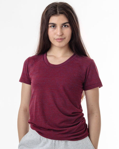 Los Angeles Apparel Women's USA-Made Triblend T-Shirt Los Angeles Apparel