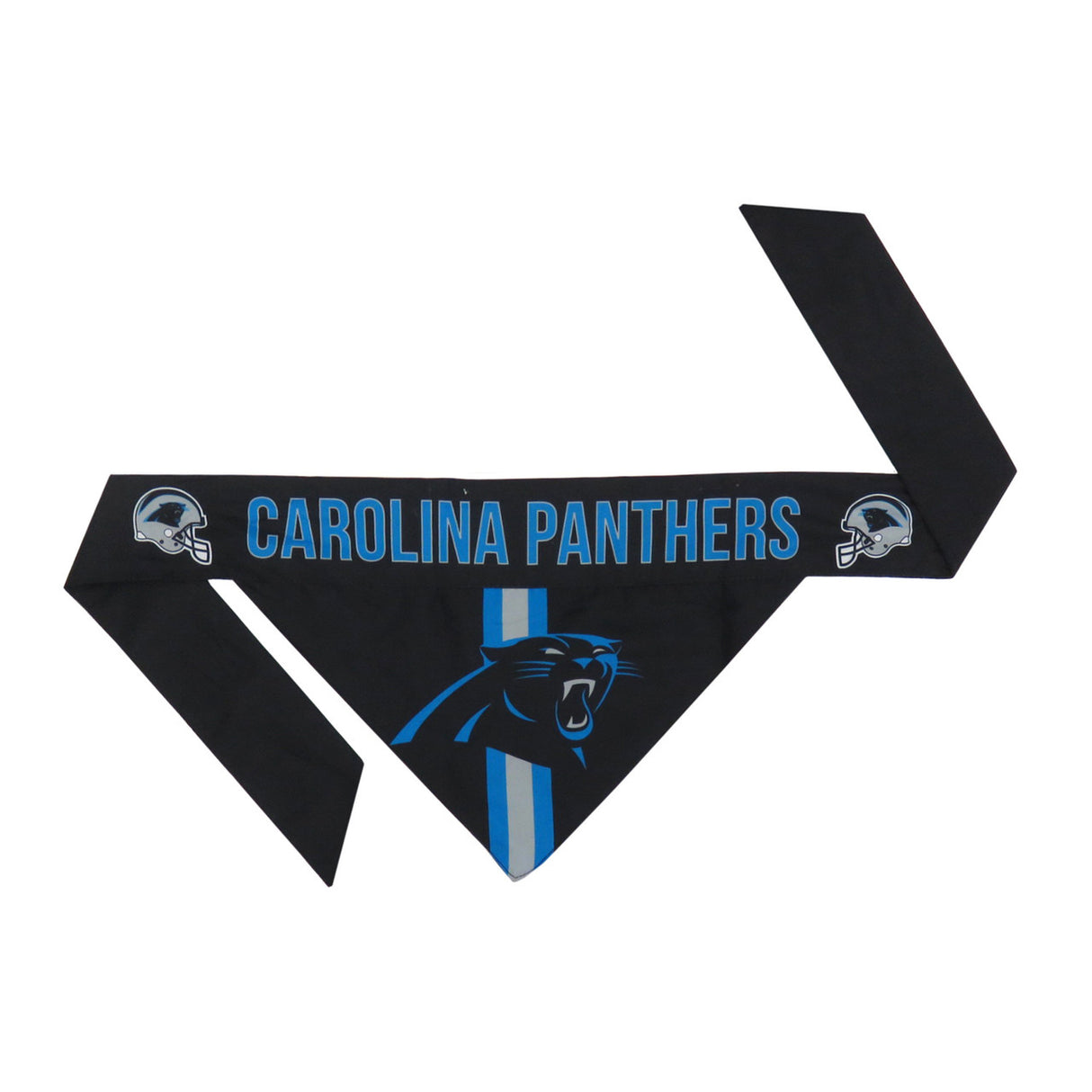 Little Earth Carolina Panthers Pet Bandanna Size XS - Special Order